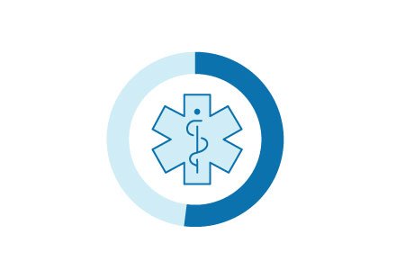 avoid medical care icon